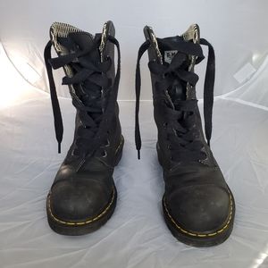 Dr. Martin steel toe boots